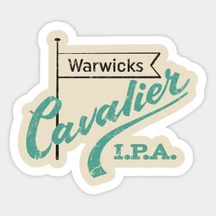 Warwick's Cavalier IPA Sticker